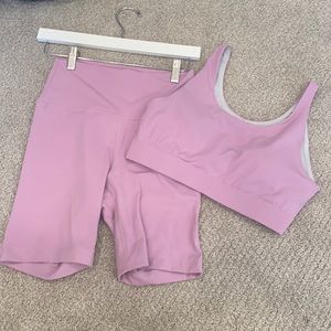 Outdoor Voices - Workout SET (baby pink)
